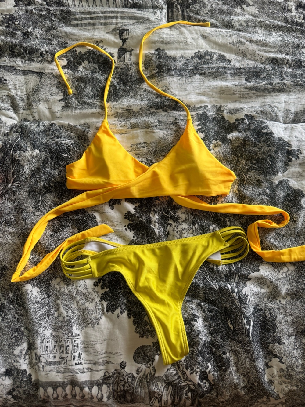 Yellow Bikini Set - Bright Yellow Two-Piece
